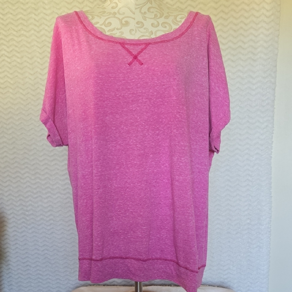 Xersion Plus Size Pink Women's Top
